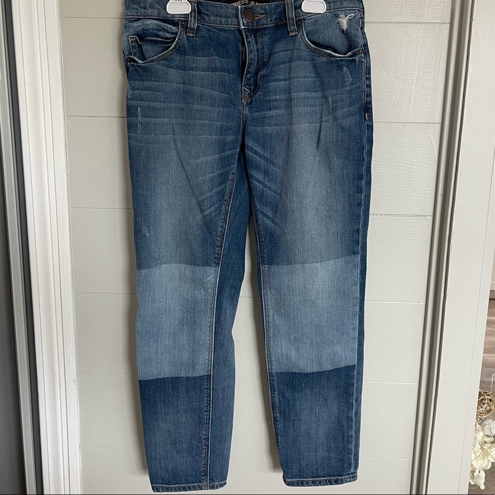 Express Denim Girlfriend Jeans Size 2